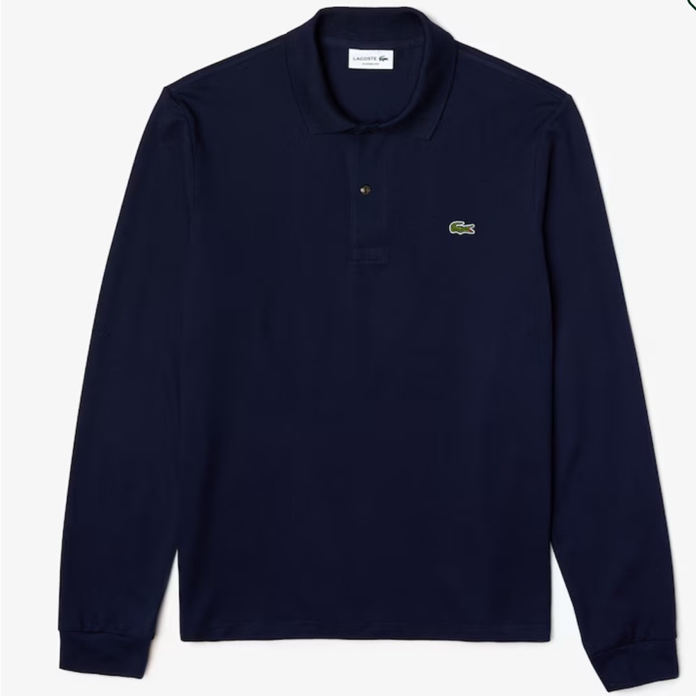 Lactose Men's Classic Fit Long Sleeve L.12.12 Polo
